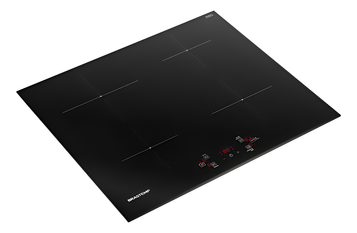 Cooktop 4 Bocas de Indução Brastemp com Funções Especiais 2