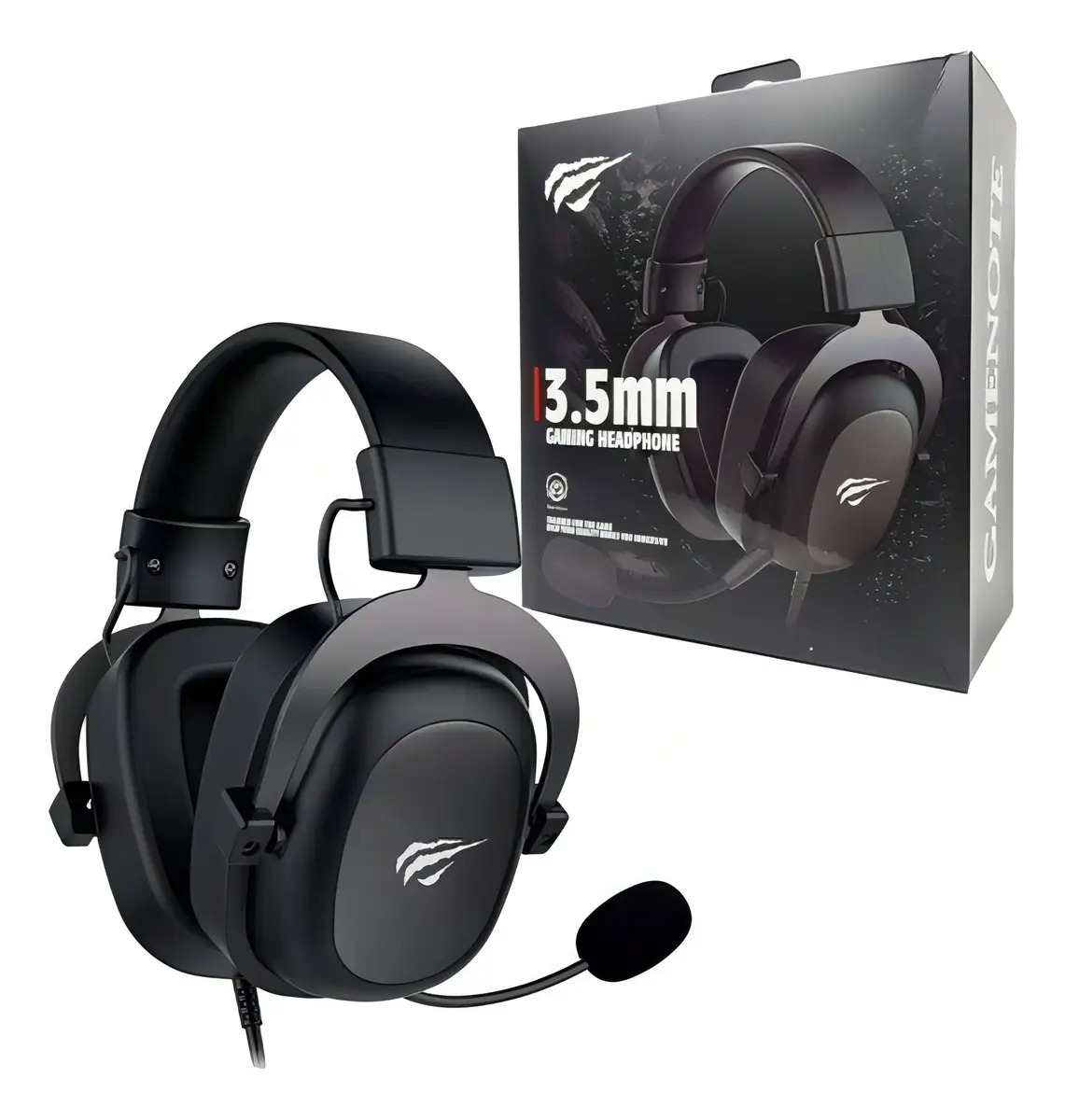 Auscultadores Gamer HAVIT H2002d 3.5 mm 4