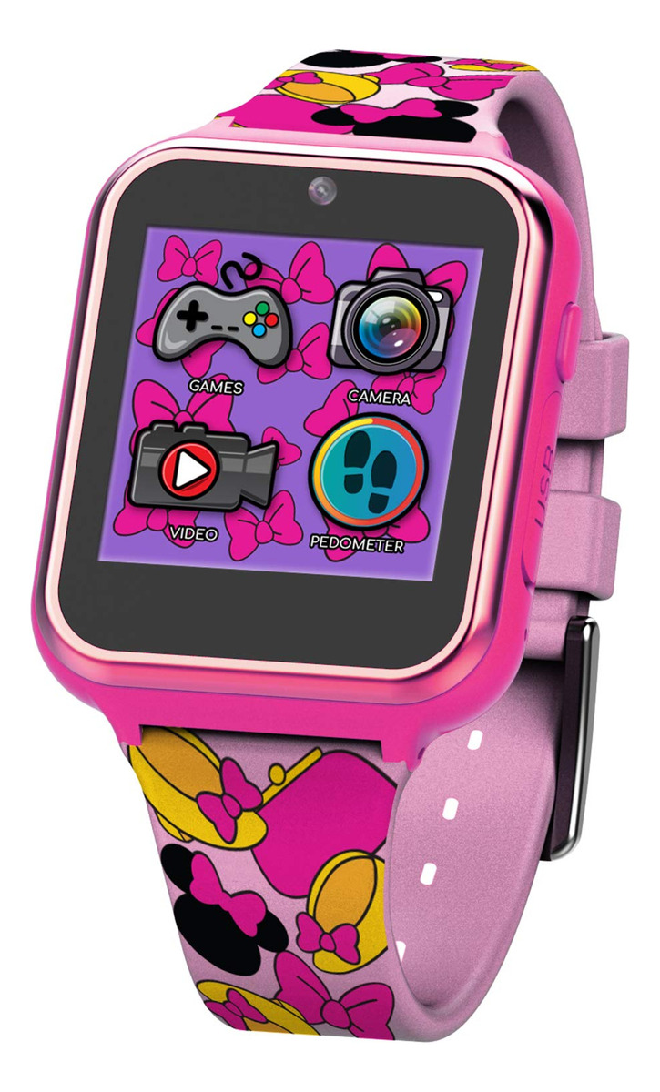 Relógio Interativo Accutime Kids Disney Minnie Mouse 2
