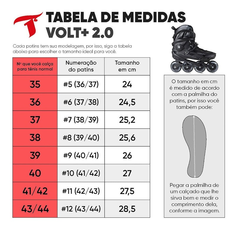 Patins Traxart Volt + 2.0 5
