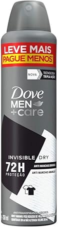 Antitranspirante Aerosol Men+Care Invisible Dry 1