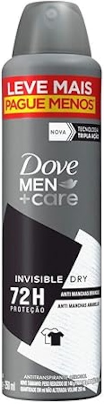 Antitranspirante Aerosol Men+Care Invisible Dry 1