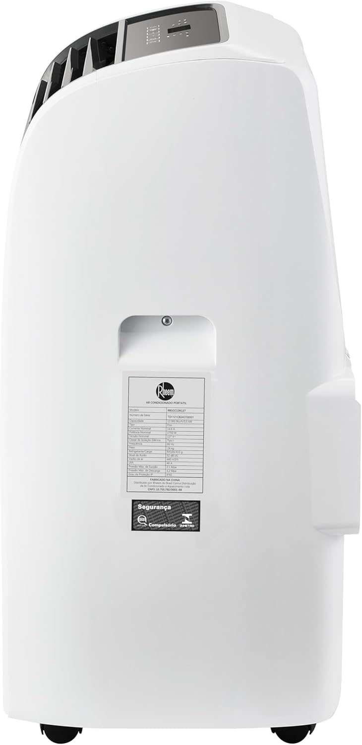 Ar-Condicionado Portátil 12.000 BTUs Frio 3