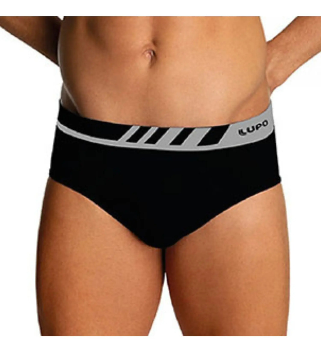 Cueca Slip Microfibra Masculina Lupo 2
