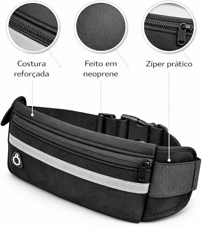 Pochete Corrida Impermeável Porta Celular 2