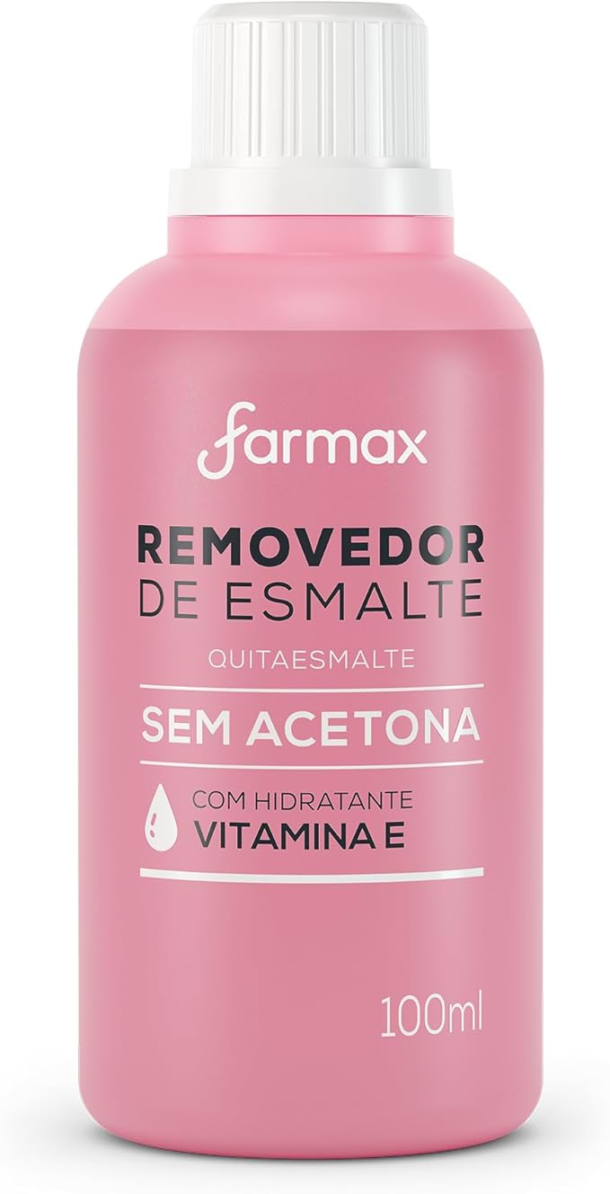 Removedor de Esmalte sem Acetona Farmax 1