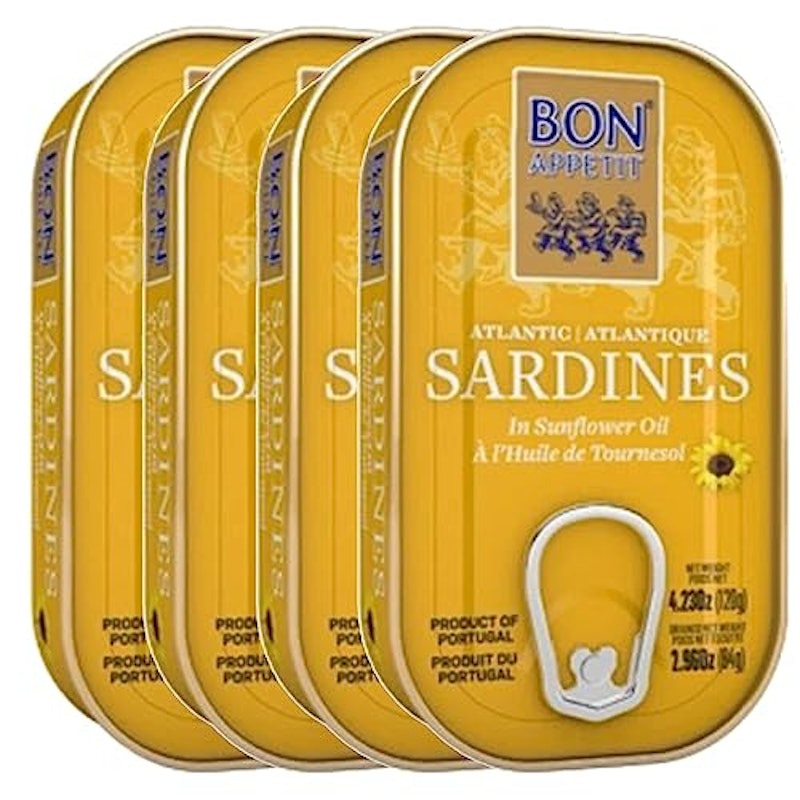 Kit 4 Latas de Sardinha Portuguesa em Óleo 1