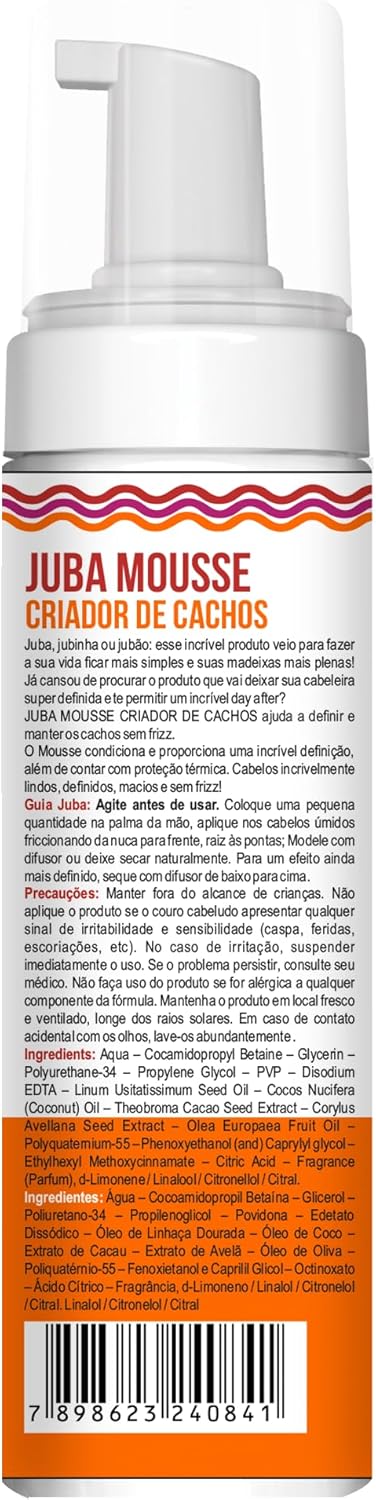 Mousse Finalizador Juba Mousse Criador de Cachos 2