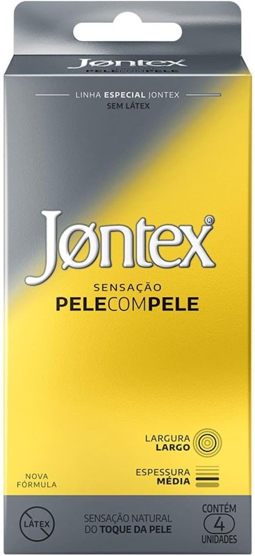 Jontex Sensação Pele com Pele 4 Unidades 1
