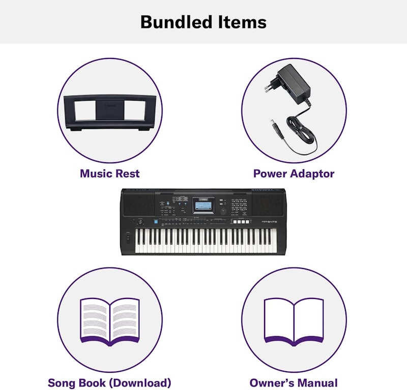 Yamaha PSR-E473 5