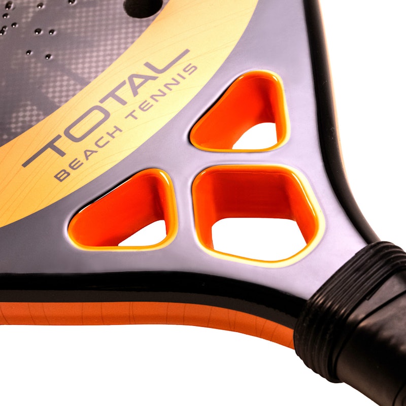 Raquete Beach Tennis Carbono 12K Total Pro Sunset + Capa 5