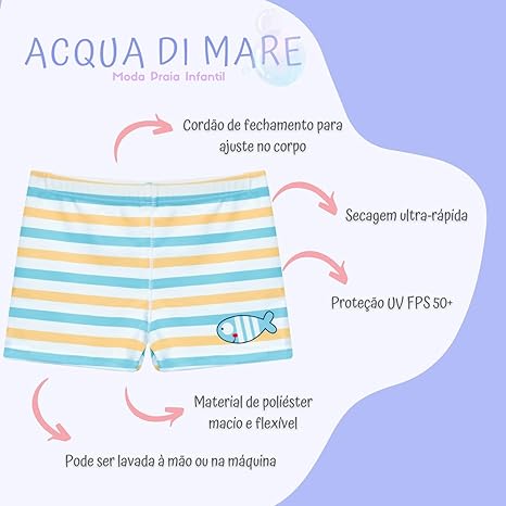 Sunga Boxer Infantil  2