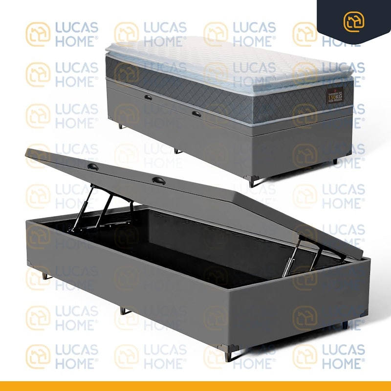 Cama Box com Colchão de Espuma D45 5
