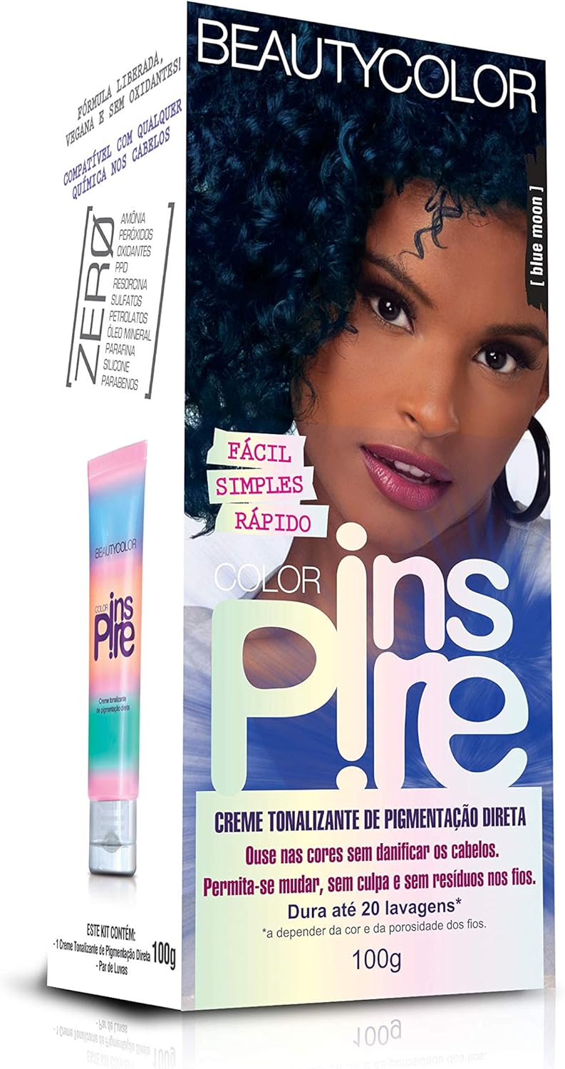 Tonalizante de Pigmentação Direta Color Inspire - Blue Moon 1