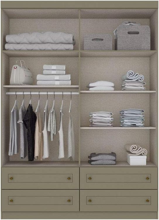 Guarda-Roupa Americano 4 Portas 4