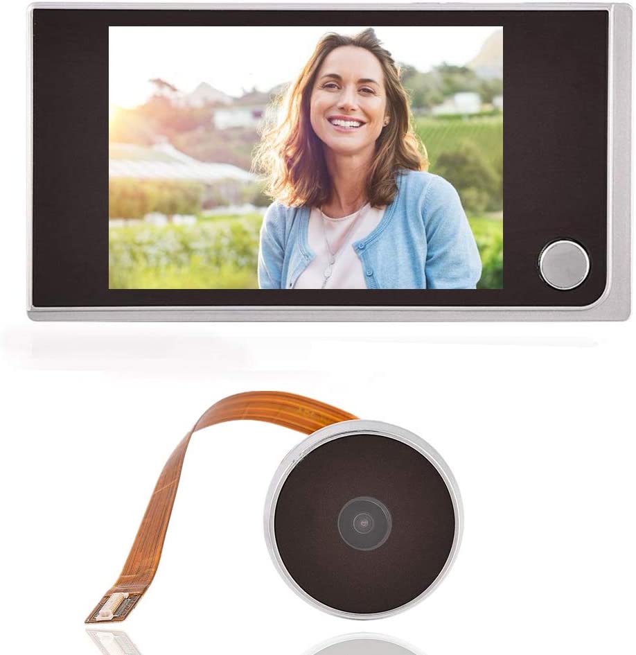 Olho Mágico Digital Zerone LCD HD 3,5" 2