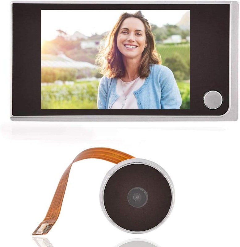 Olho Mágico Digital Zerone LCD HD 3,5" 2