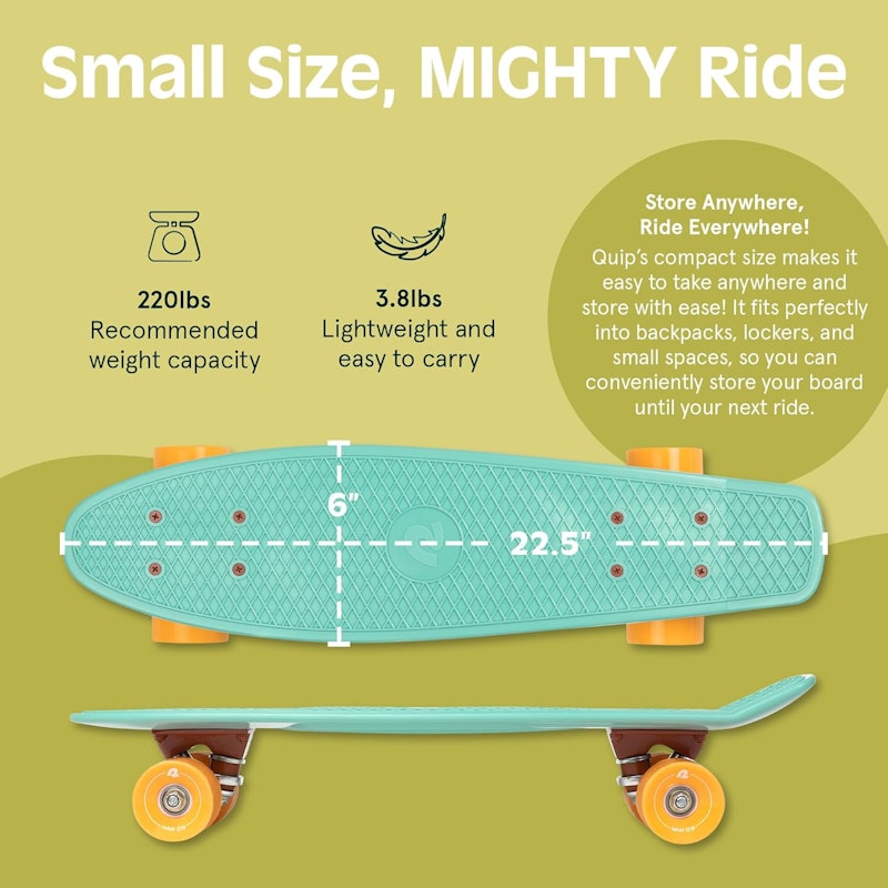 Skate Mini Cruiser Quip 6