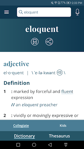 Merriam-Webster Dictionary 4