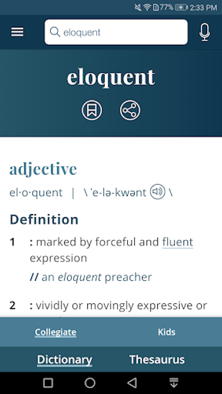 Merriam-Webster Dictionary 4
