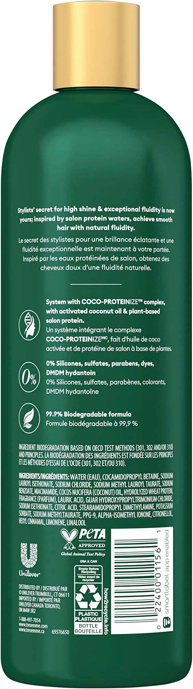TRESemmé Shampoo Pro Infusion Fluid Smooth 2
