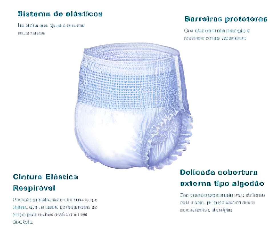 Fralda Geriátrica Higifral Pants Noturna 2