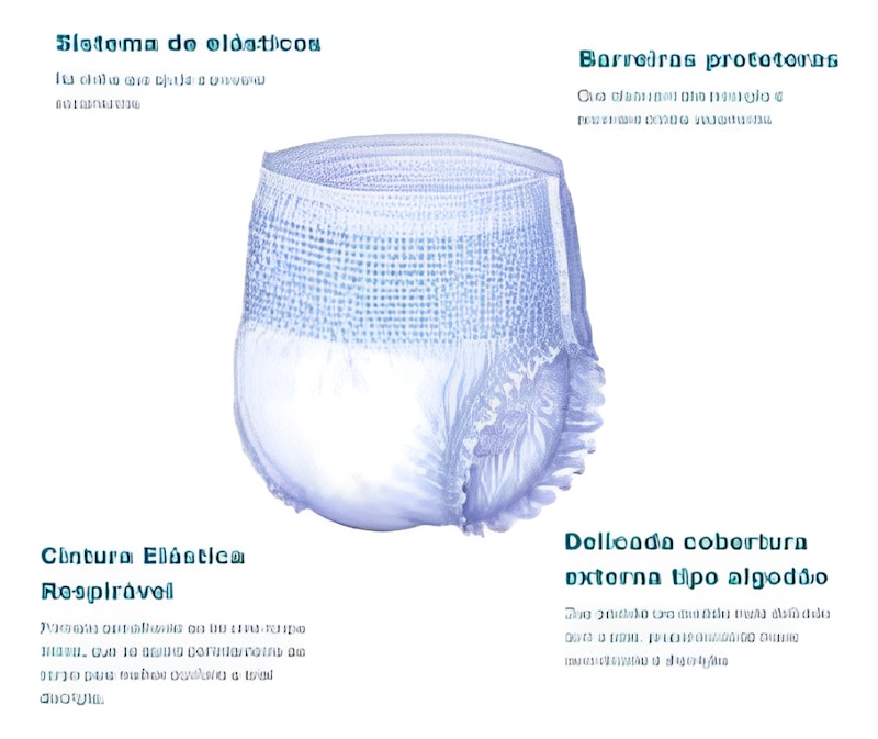 Fralda Geriátrica Higifral Pants Noturna 2