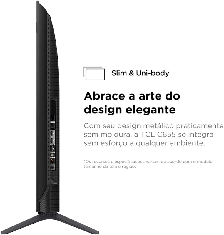 TCL Advanced 4K QLED TV C655 55" 3