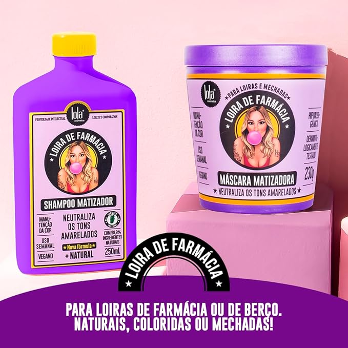 Loira de Farmácia Shampoo 3