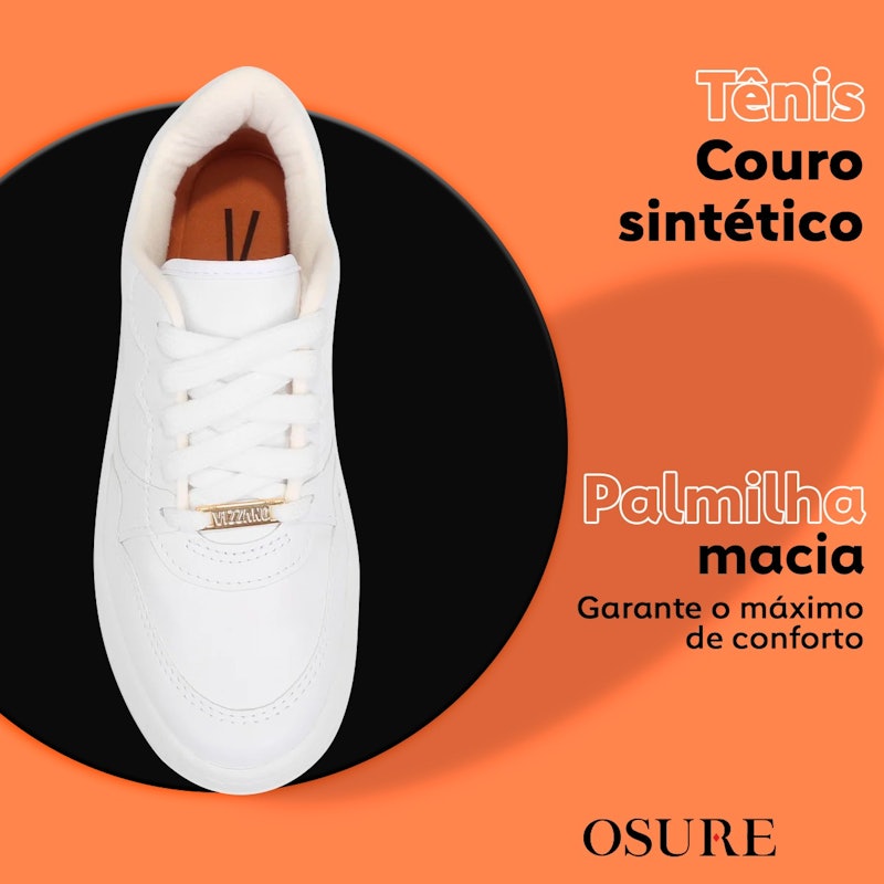 Tênis Feminino Casual Pelica 3