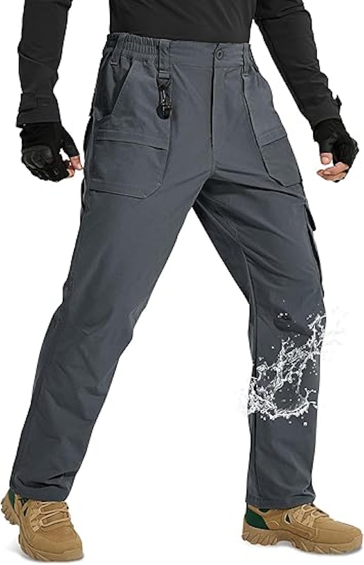Calça Cargo Masculina Tática Elástica – Resistente à Água 2