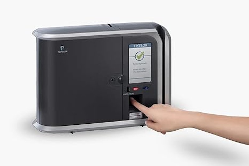 Relógio de Ponto Biométrico Topdata 1