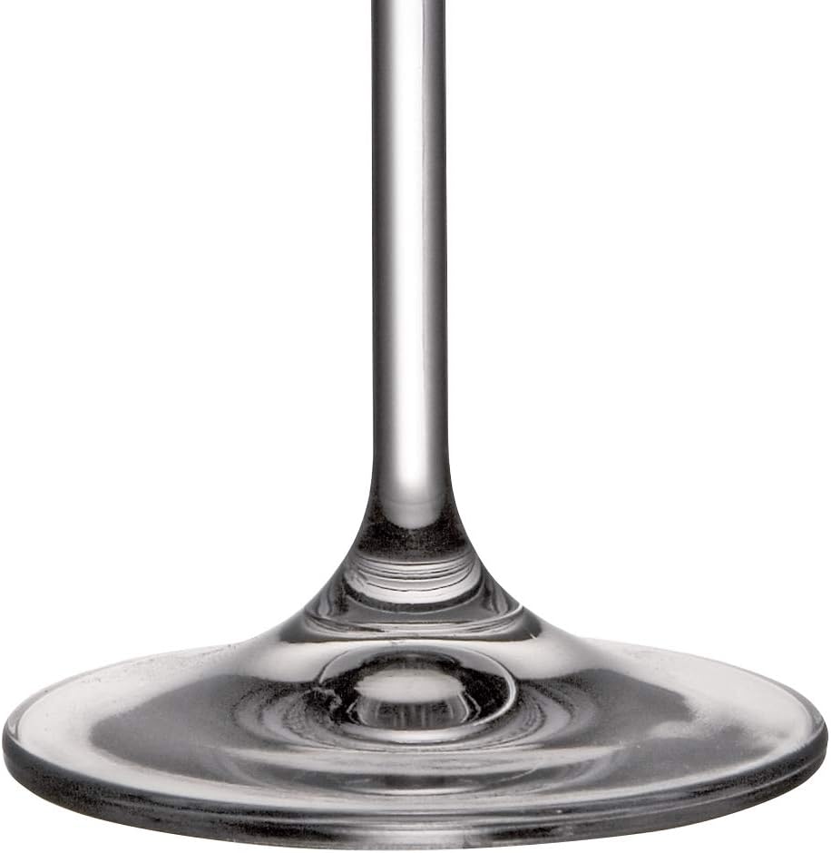 Jogo 6 Taças Anna Bohemia Cristal Titanium Vinho Branco 350 ml 3