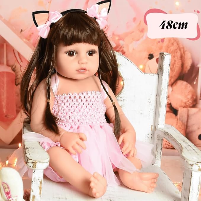 Boneca Bebê Sweetie Reborn Coelhinha 3