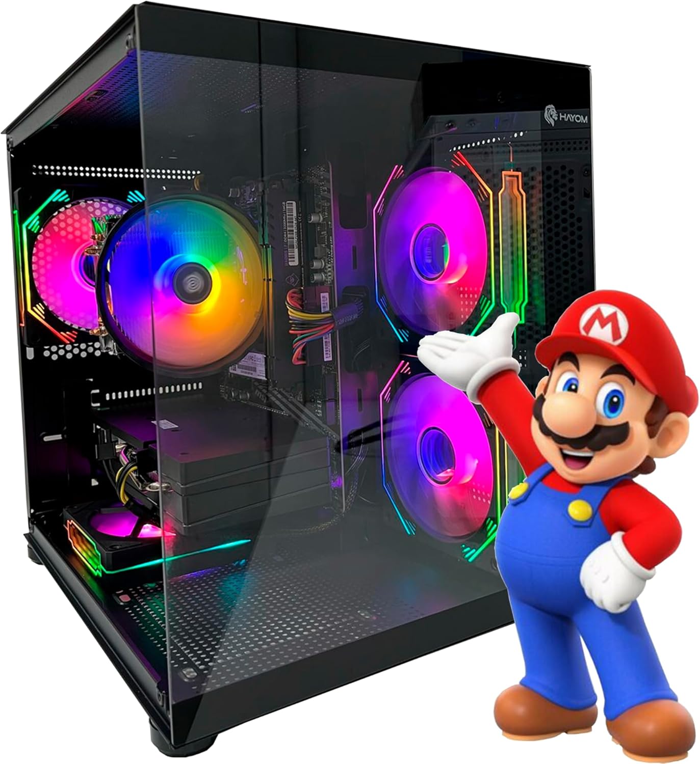 PC Gamer I7 3770, 16 GB DDR3, SSD NVMe 1 TB e GT 730  1