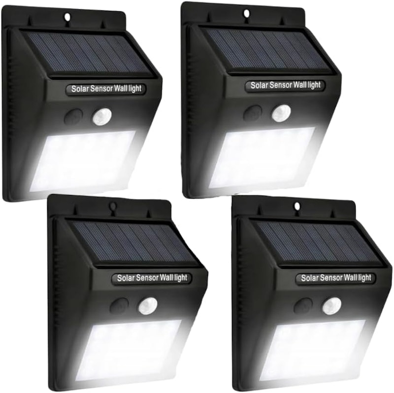 Kit 4 Arandelas Luminária Solar LED 1