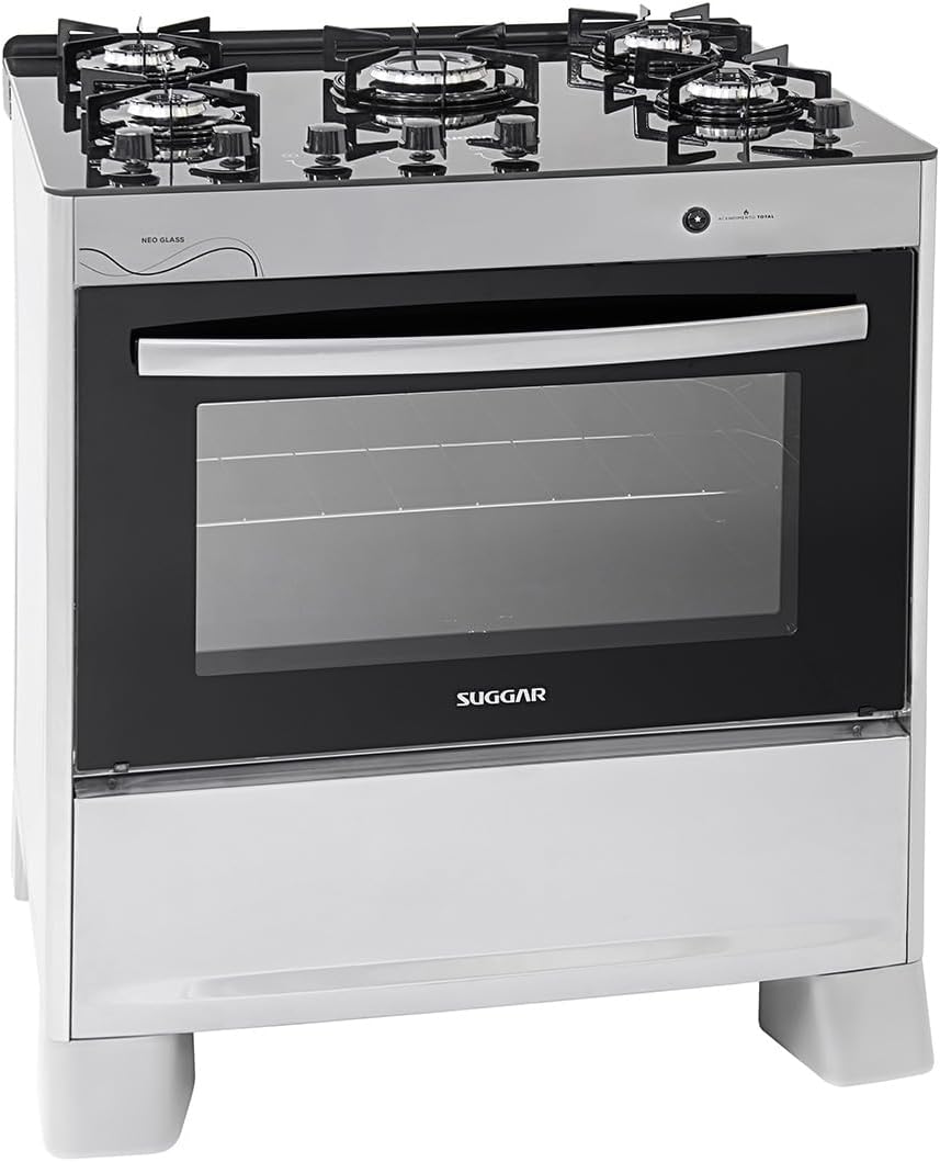 Fogão Neo Glass 5 Queimadores Prix 2