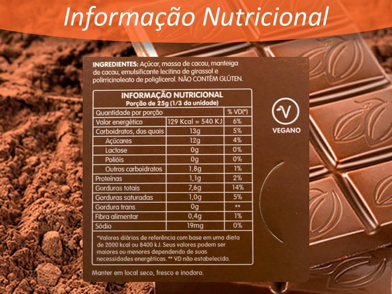 ZeroMilk Puro 40% Cacau 4