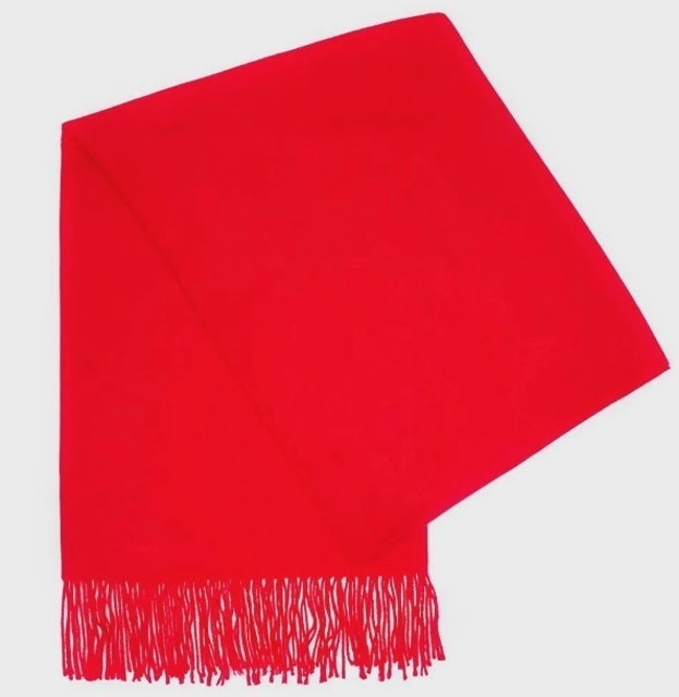 Cachecol Vermelho Adulto 3