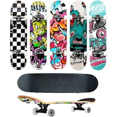 Skate Semiprofissional Completo Montado Modelos 7.5