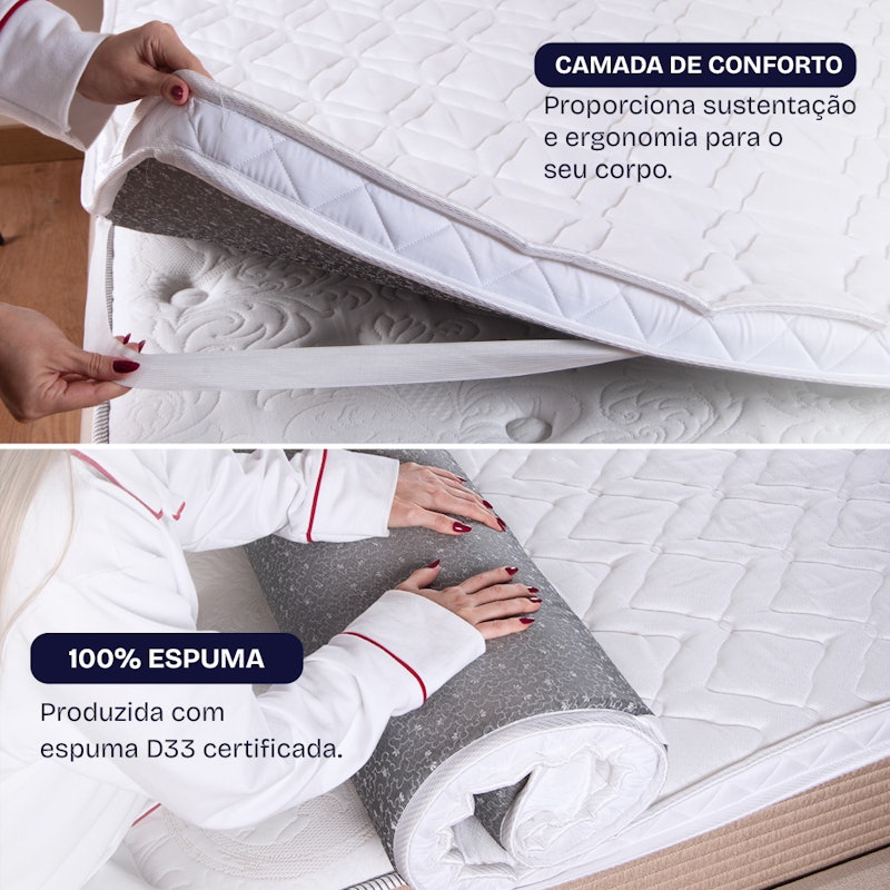 Pillow Top King D33 Hipoalergênico BF Colchões 4