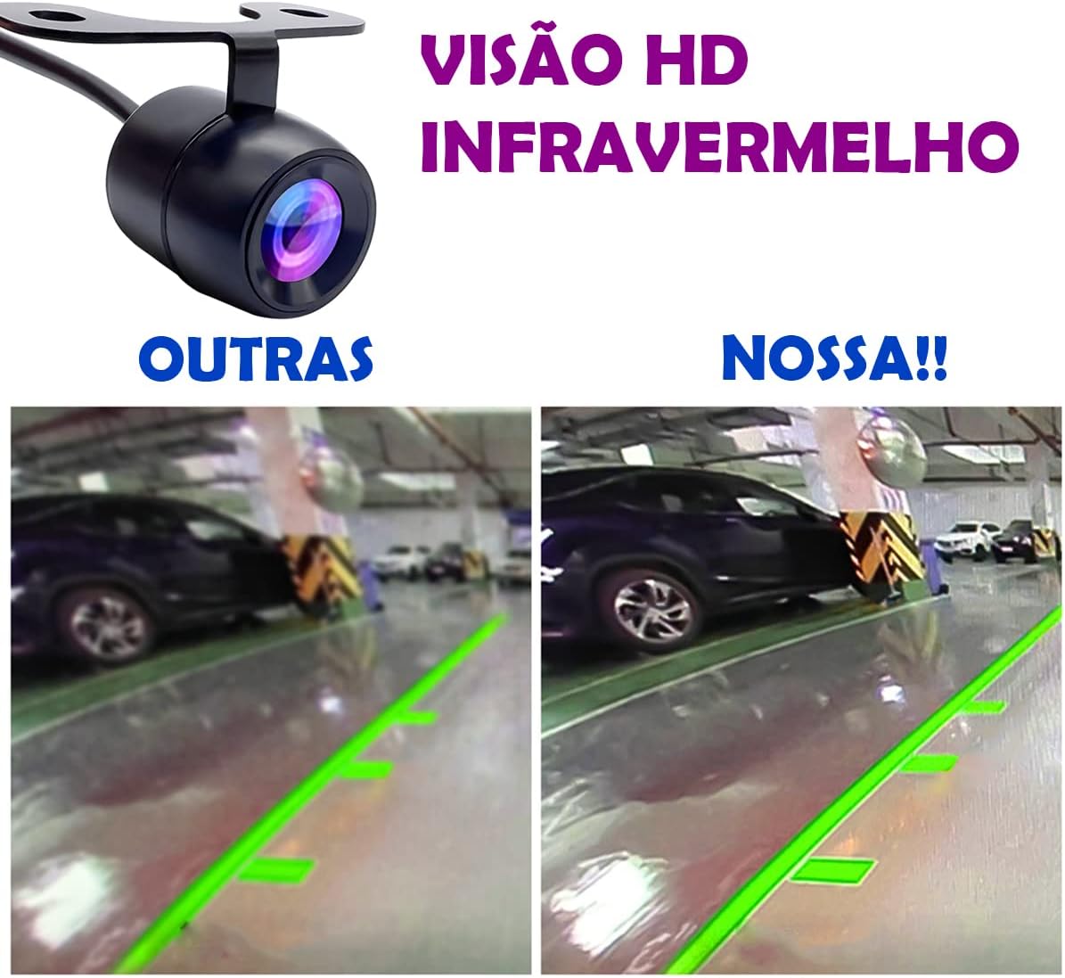 Câmera de Ré Automotiva Colorida Onyk 2