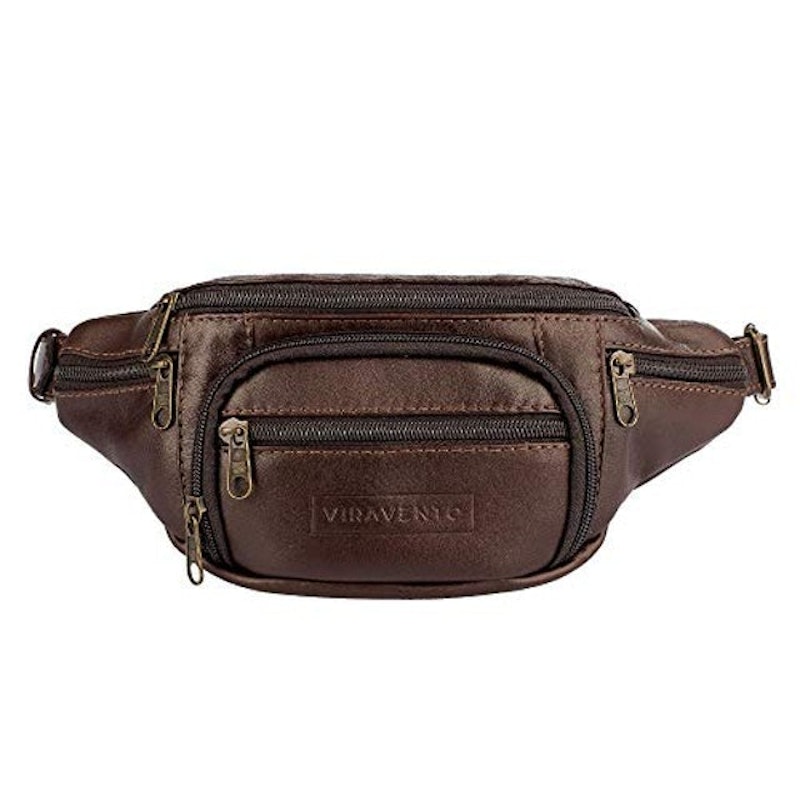 Pochete Masculina de Couro David 1