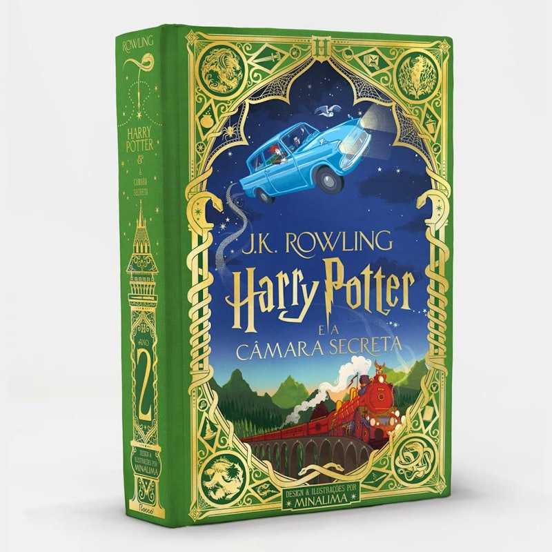 Harry Potter e a Câmara Secreta (Ilustrado por MinaLima) 1