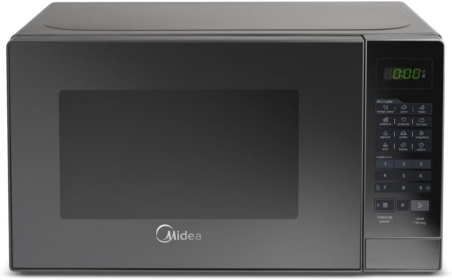 Micro-ondas 20 L Prata Porta Espelhada Minuto Fácil 1