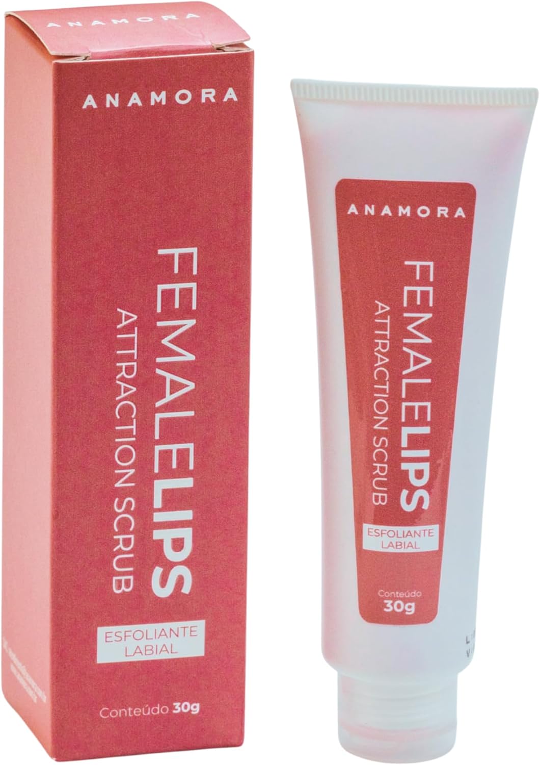 Esfoliante Labial Attraction Scrub com Óleo de Coco e Jojoba 1