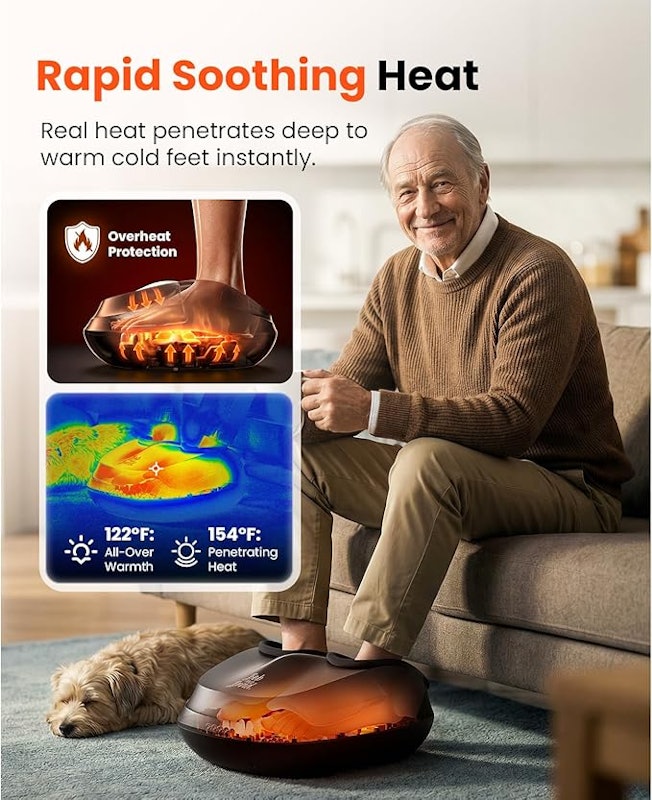 Massageador de Pés com Calor 3