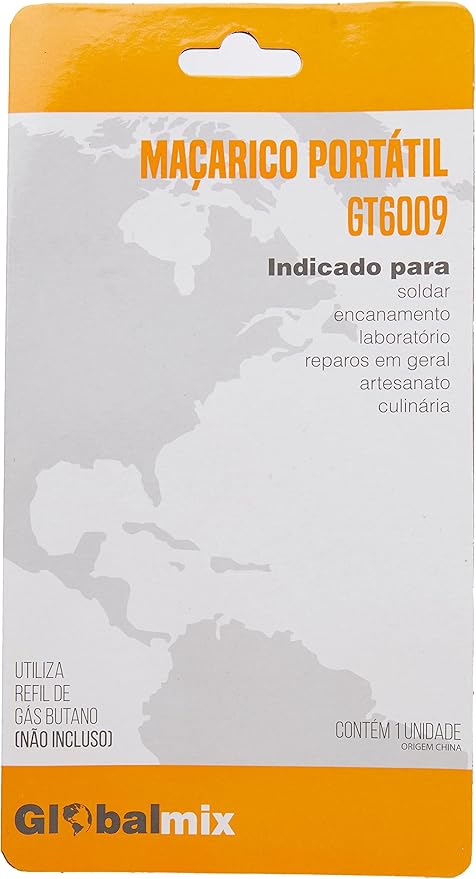 Maçarico Portátil Globalmix 3