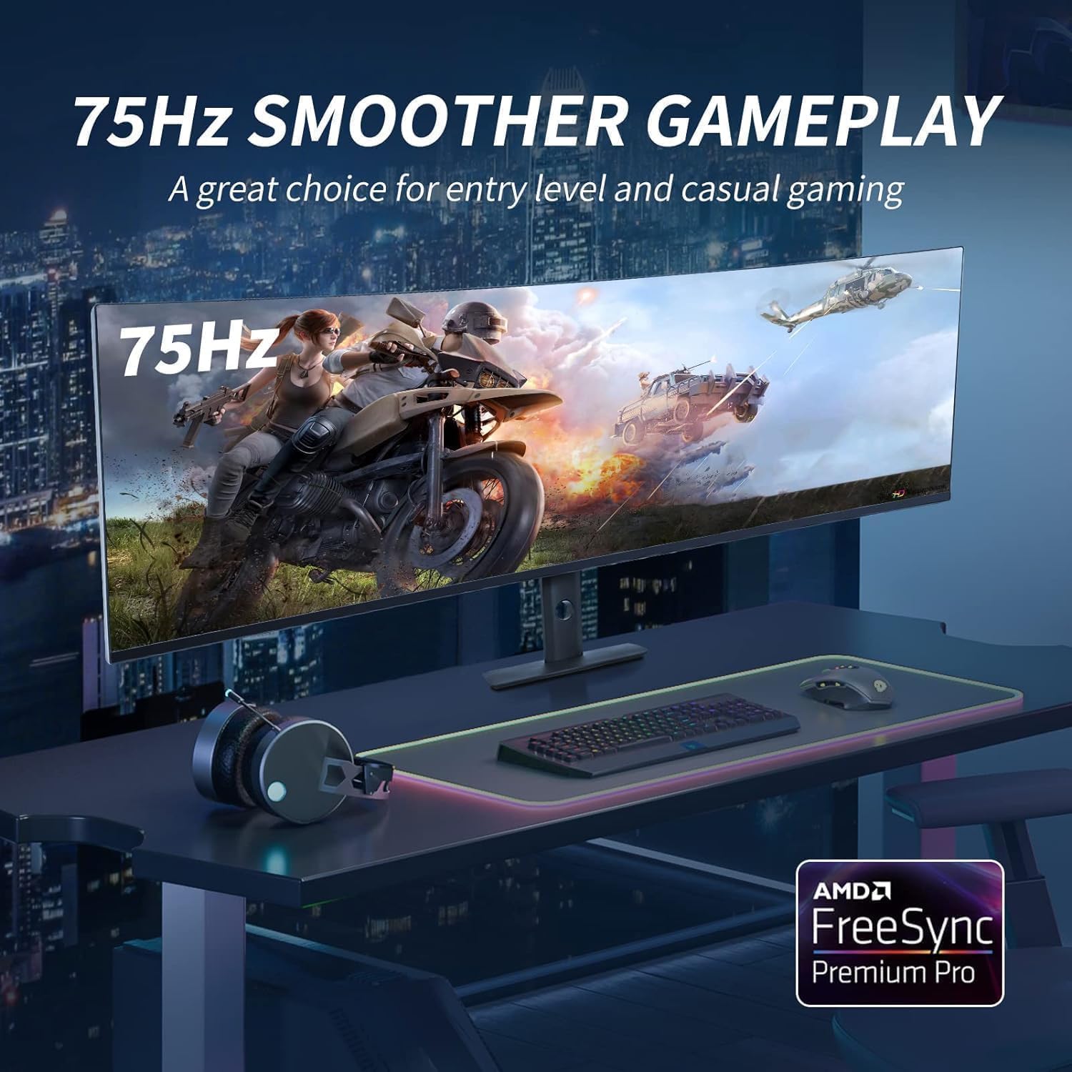 Monitor de Jogos Ultrawide de 49 Polegadas Yogaes 4