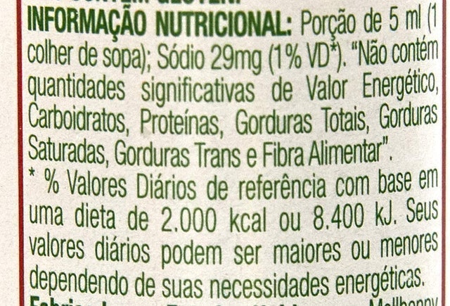 Molho de Pimenta Vermelha Original 3